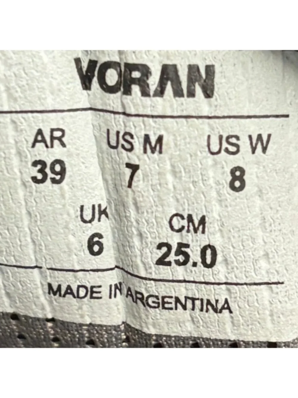 Voran Sportsafe Energy 610-Z09 Womens Size 8 Mens 7 Composite Toe Work Shoes